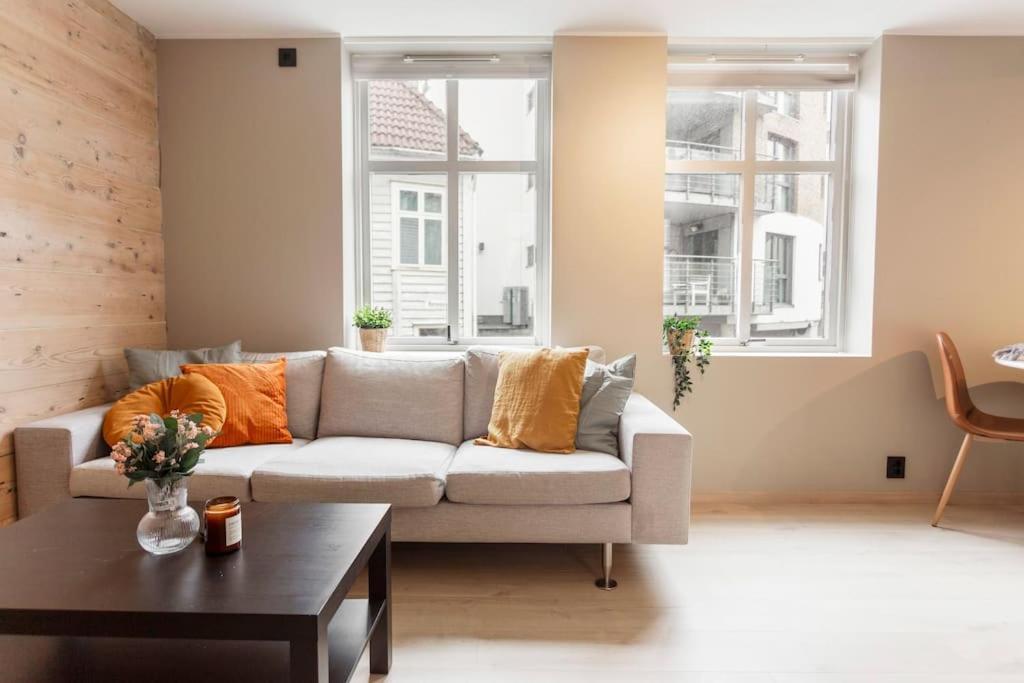 New! Modern Apartment In Historic Area Of Bergen! Dış mekan fotoğraf